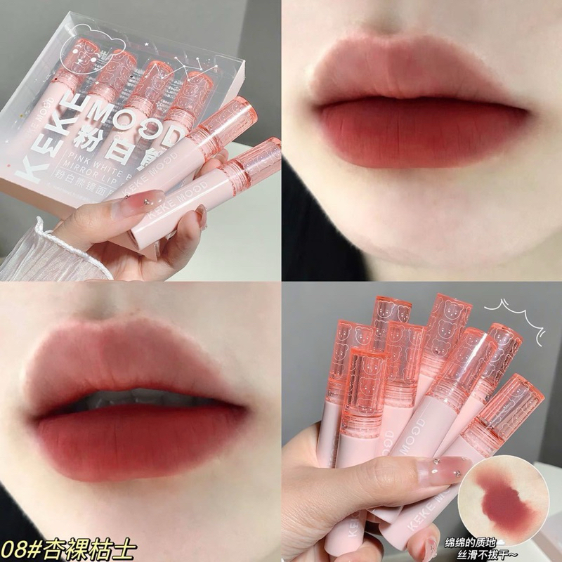 Set 4 cây son lì nội địa Trung