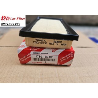 Lọc gió động cơ toyota wigo . oem: 17801-bz130