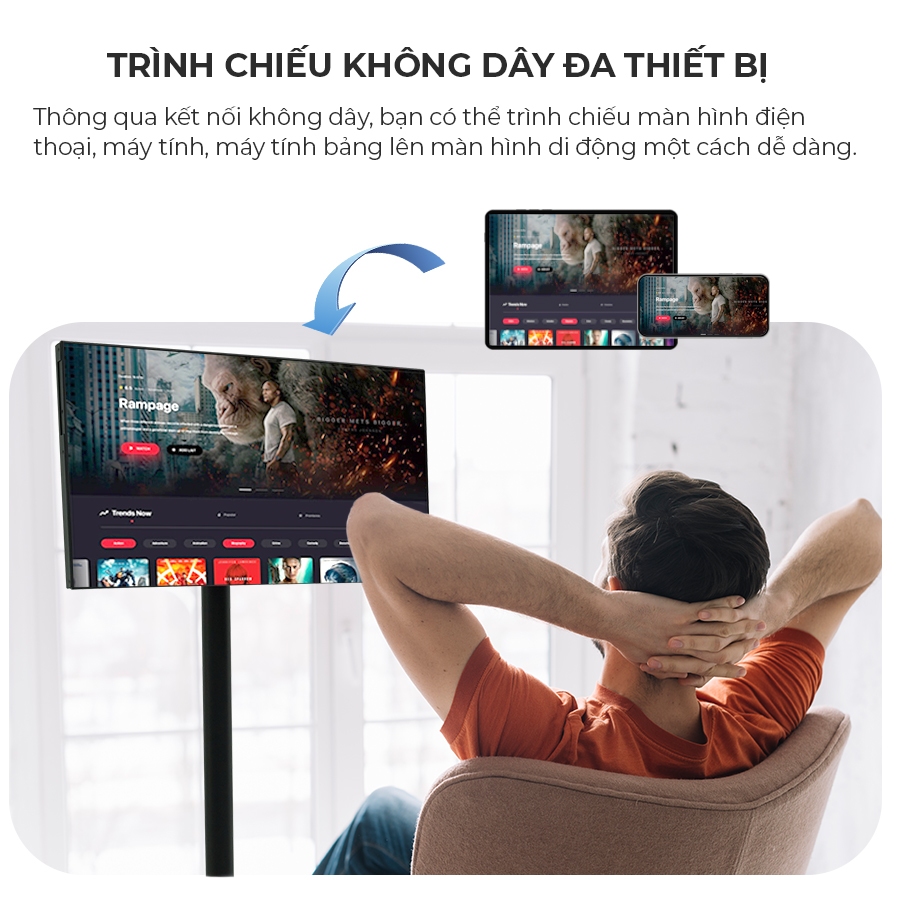 Màn hình cảm ứng di động thông minh 22 inch Tomko Go With Me P2152J-MA | BigBuy360 - bigbuy360.vn