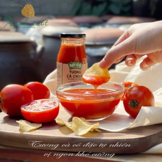   Spico  Tương Cà Chua Cô Đặc- Tự Nhiên Tươi Ngon Không Hóa Chất Vị Tươi Ngon Healthy- Natural Ketchup  Xanh Suốt  