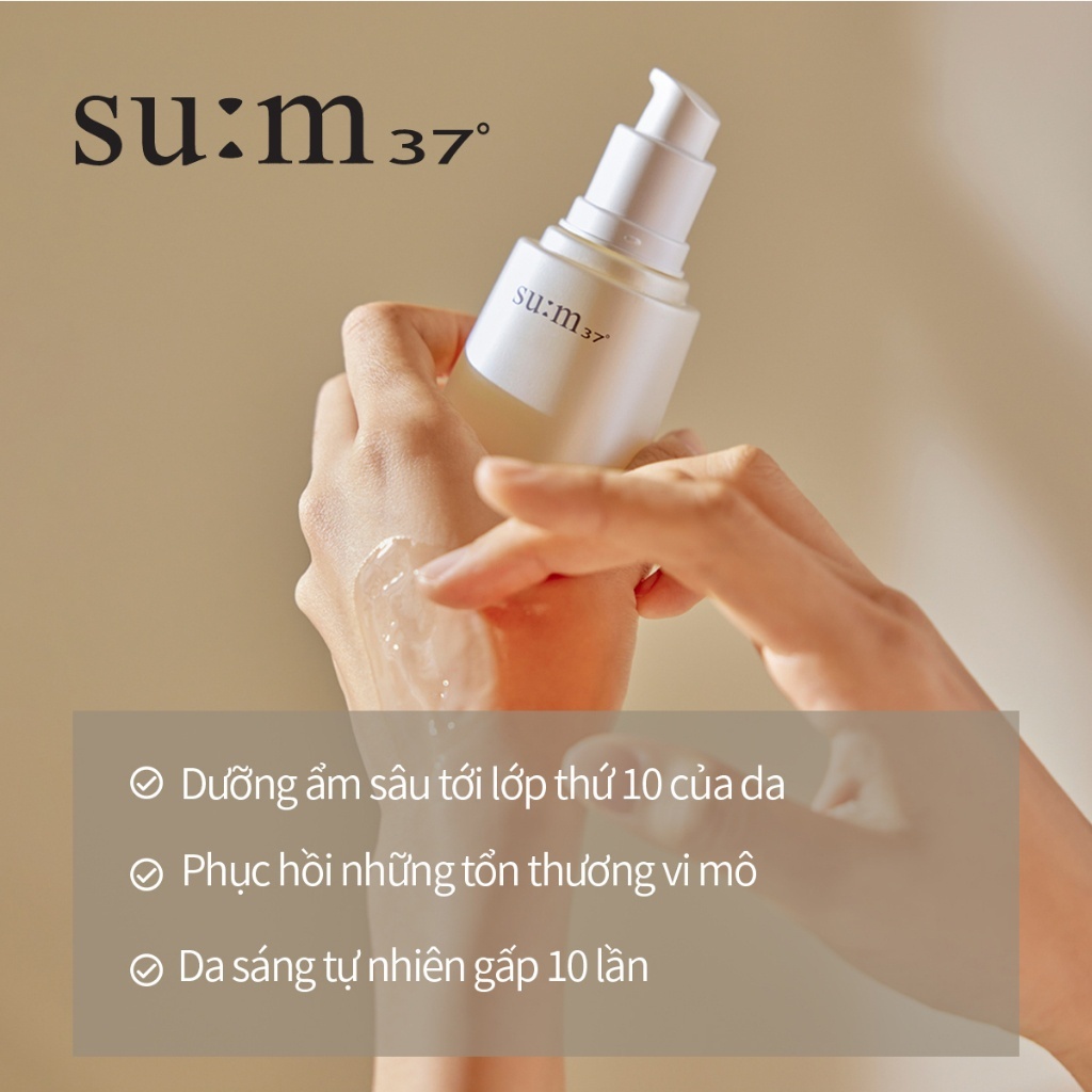Tinh chất chống lõa hóa và làm dịu da Su:m37 Micro Active Repair Serum 50ml