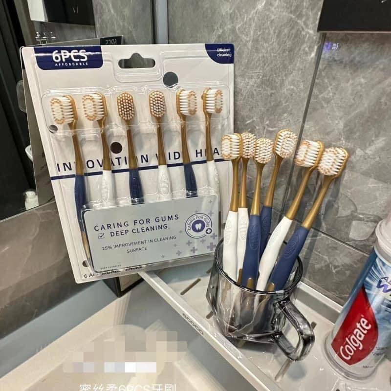 Set 6 bàn chải đánh răng