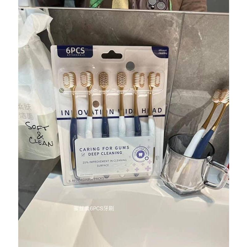 Set 6 bàn chải đánh răng