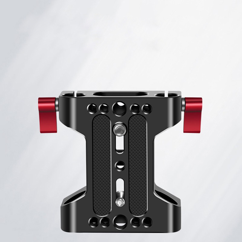 Đế Đũa Gắn Máy Ảnh Base Plate 15mm Kim Loại Cao Cấp