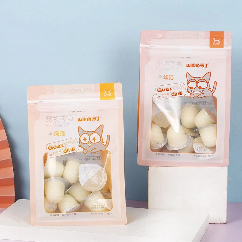 Pudding Thạch Sữa Dê Bổ Sung Canxi Cho Mèo