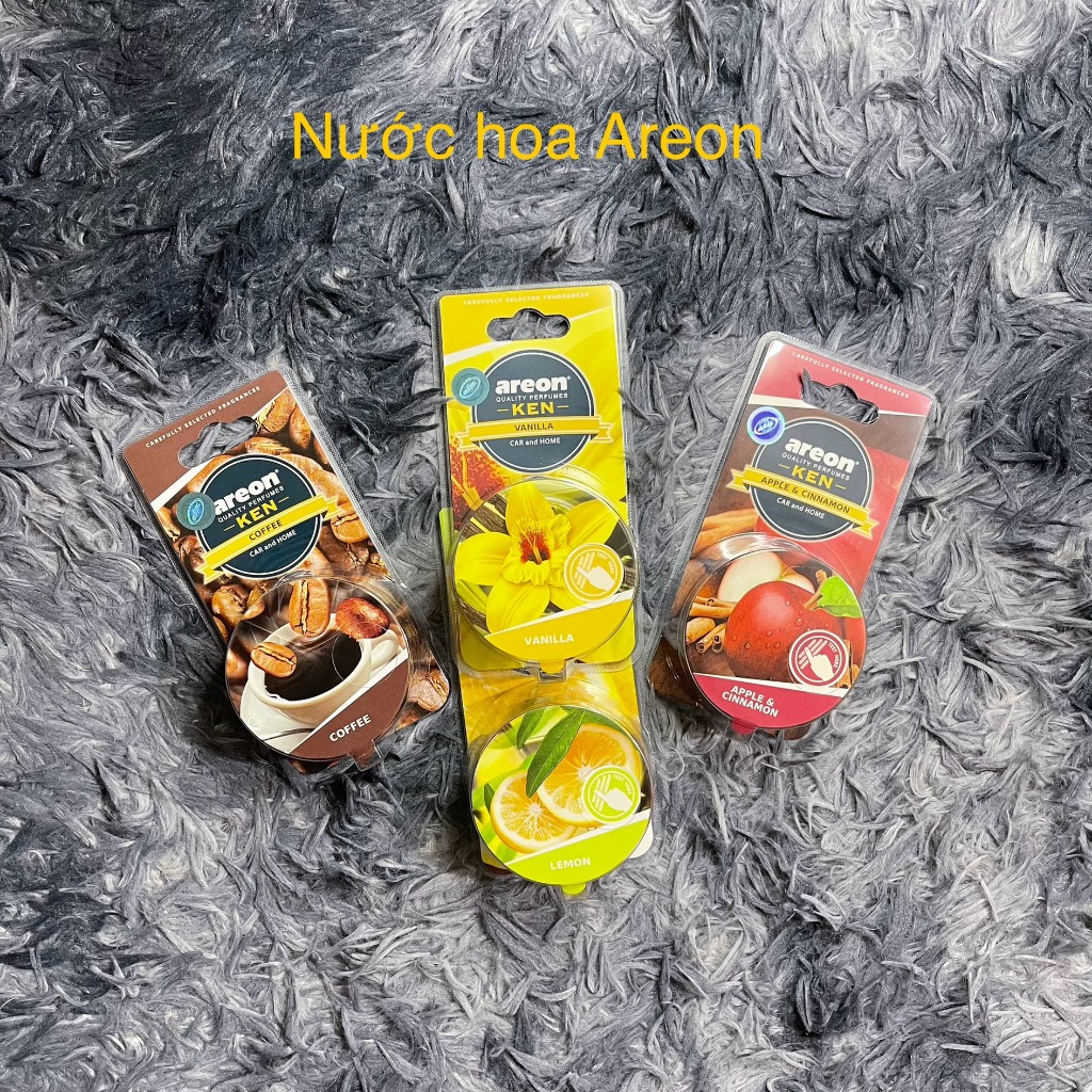 Sáp Thơm Areon - Nước Hoa Ô Tô Areon Khử Mùi Xe Hơi Cao Cấp - Areon Ken Chính Hãng Nhập Khẩu Bulgari