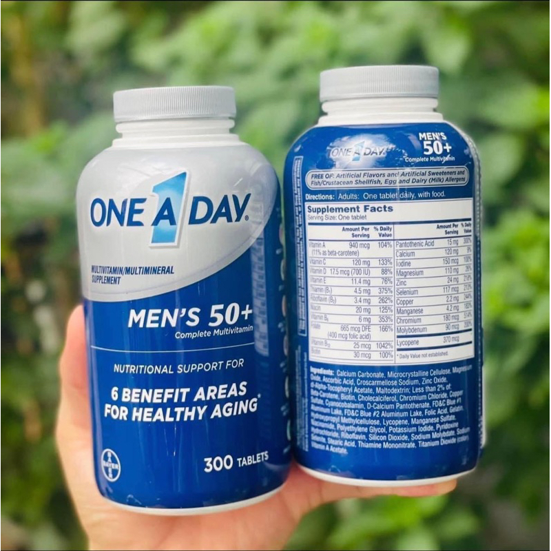 Viên Vitamin tổng hợp One A Day Men 50+