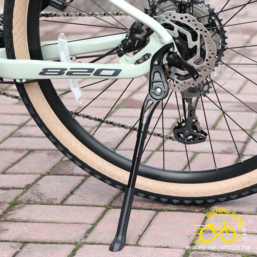 Chân chống gắn khung cho xe đạp GIANT TREK 2 Lỗ