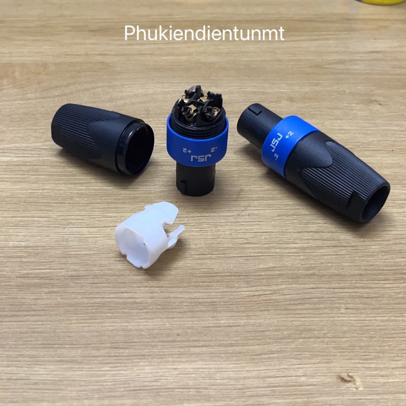 Rắc loa 4 pin chân đồng JSJ chính hãng