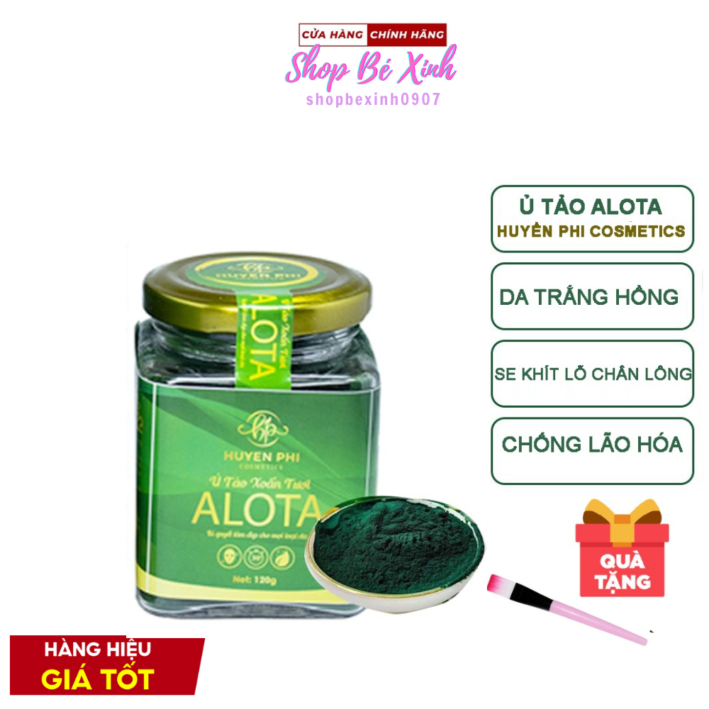 Mặt nạ ủ tảo alota Huyền Phi 120g