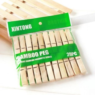 Set 20 kẹp TRE Pison Trang trí phòng, treo ảnh, không kèm dây cói - SP0283 - 1 bộ