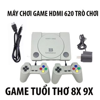 Máy Chơi Game playstation 4 Nút Cổng HDMI 620 trò tay 2 cầm game 3D đặc sắc Hình Ảnh HD Chơi Game Nét, FULL HD