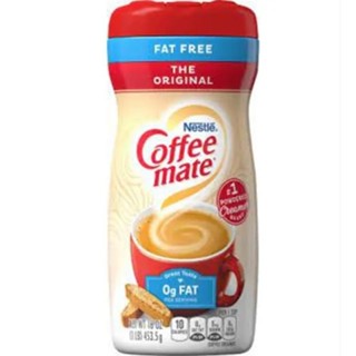 Bột sữa kem béo pha cafe, trà sữa, làm kem, làm bánh Nestle Coffee Mate Sugar Free vị The Original hộp 452gr của Mỹ
