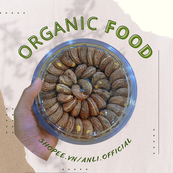 Hạt điều rang muối Organic Loại 1- 500gr