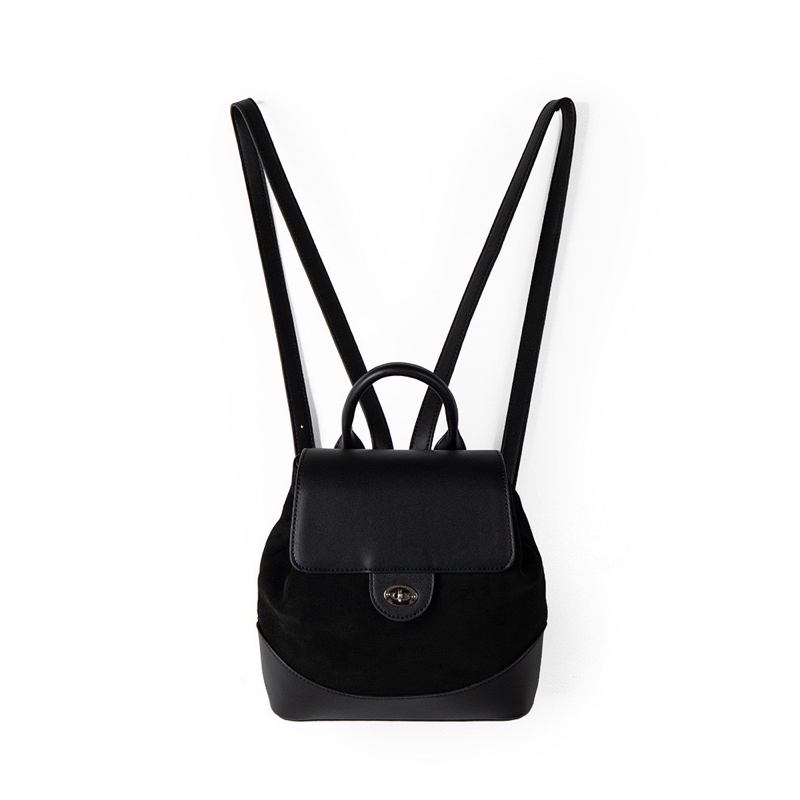 Balo da lộn nắp da