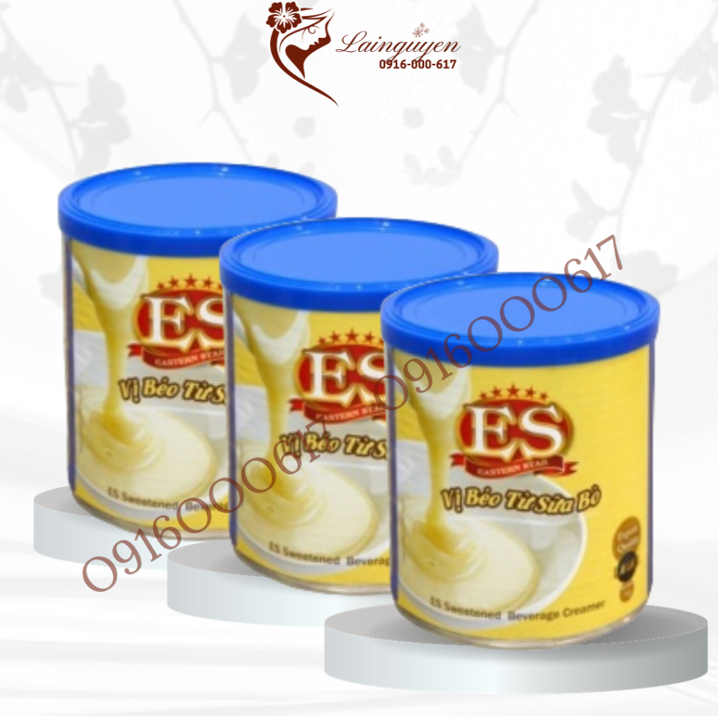 Combo 3 hộp Sữa đặc ES 1kg (nắp xanh)
