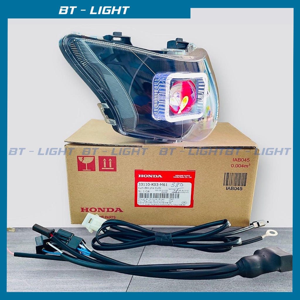 Bi Led MA Racing 1.5 độ sẵn choá Wave RSX 110