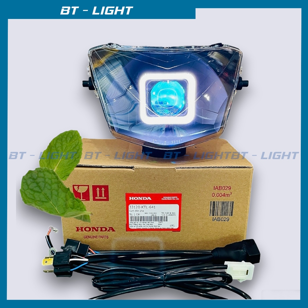 Full Bi Led MA Racing 1.5 lên cho Wave 100,110 các đời Honda
