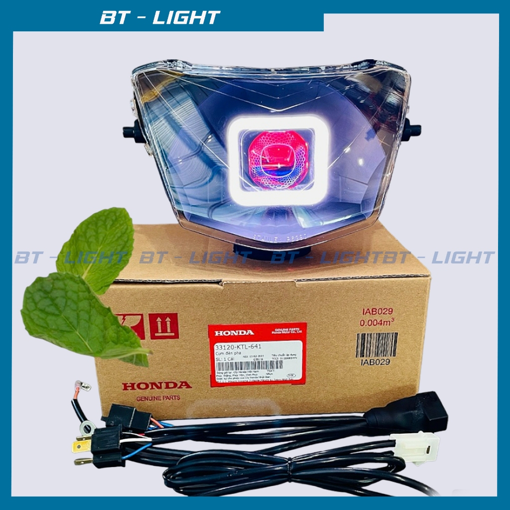 Full Bi Led MA Racing 1.5 lên cho Wave 100,110 các đời Honda
