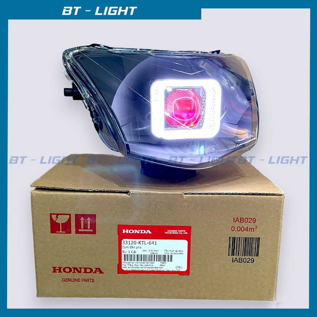 Full Bi Led MA Racing 1.5 lên cho Wave 100,110 các đời Honda