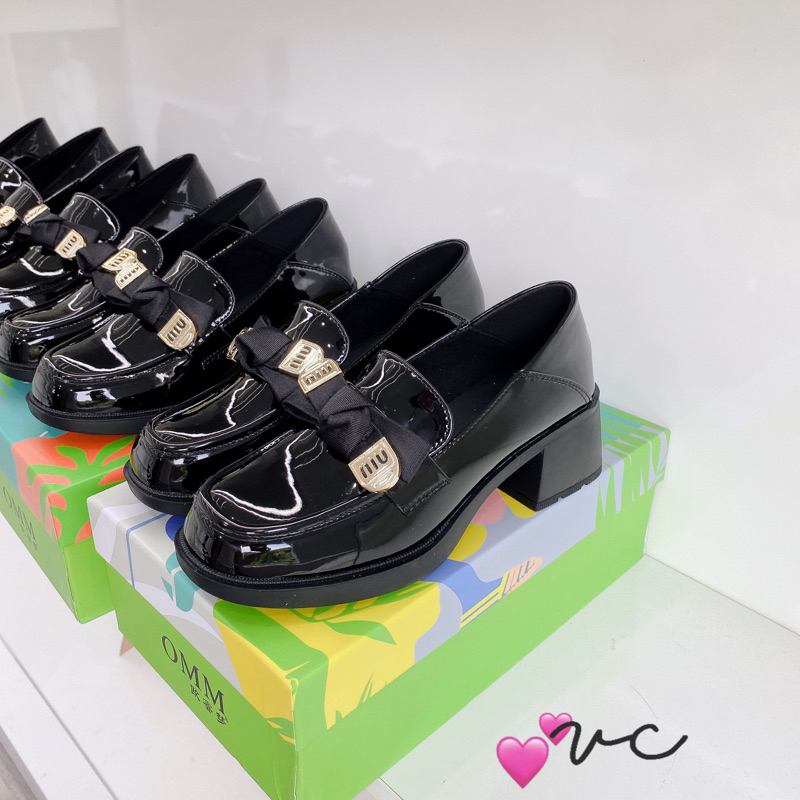 Giày Lolita đế dày 5f, chất da bóng mềm đi bao êm. Hàng quảng châu cao cấp có hộp đựng