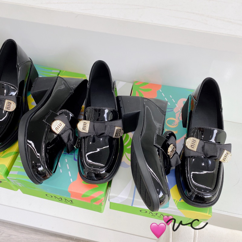 Giày Lolita đế dày 5f, chất da bóng mềm đi bao êm. Hàng quảng châu cao cấp có hộp đựng