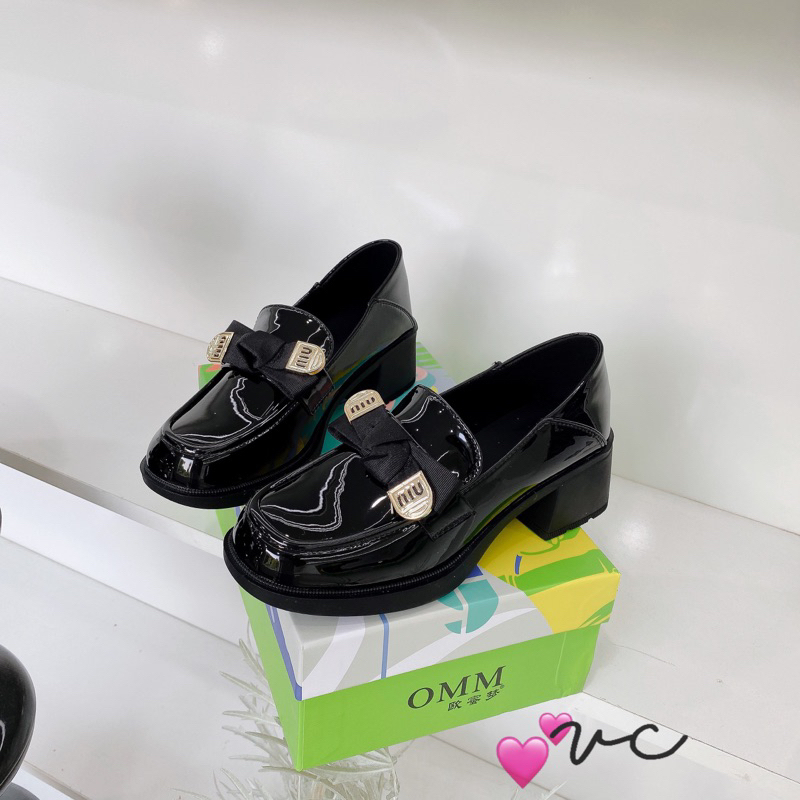 Giày Lolita đế dày 5f, chất da bóng mềm đi bao êm. Hàng quảng châu cao cấp có hộp đựng