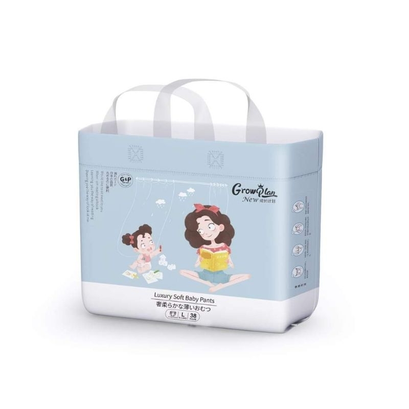 Bỉm Grow Plan nội địa Trung size S,M,L