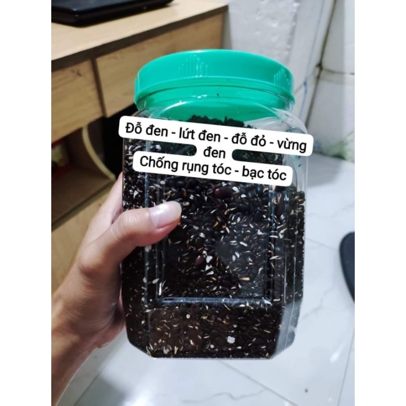 Trà Đen rang củi giảm rụng tóc - bạc tóc
