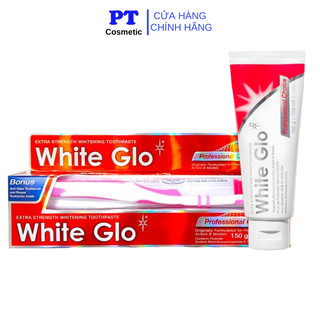 [Có Tem Nhãn] Kem Đánh Răng Làm Trắng Răng White Glo 150g Chính Hãng