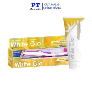[Có Tem Nhãn] Kem đánh răng dành cho người hút thuốc white glo 150G Chính Hãng