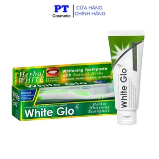 Kem đánh răng thảo mộc White Glo 150g Chính Hãng