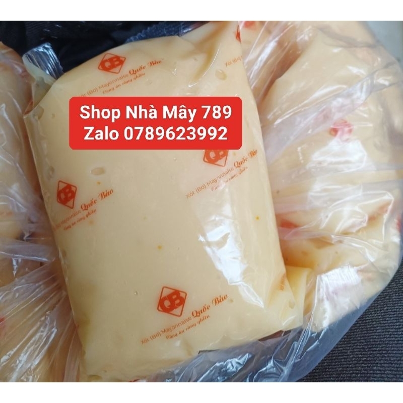 500g sốt bơ mayonnaise phô mai trứng muối 40k