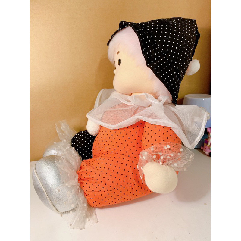 Gấu bông chú hề có nhạc dây cót thú nhồi bông đồ chơi dễ thương