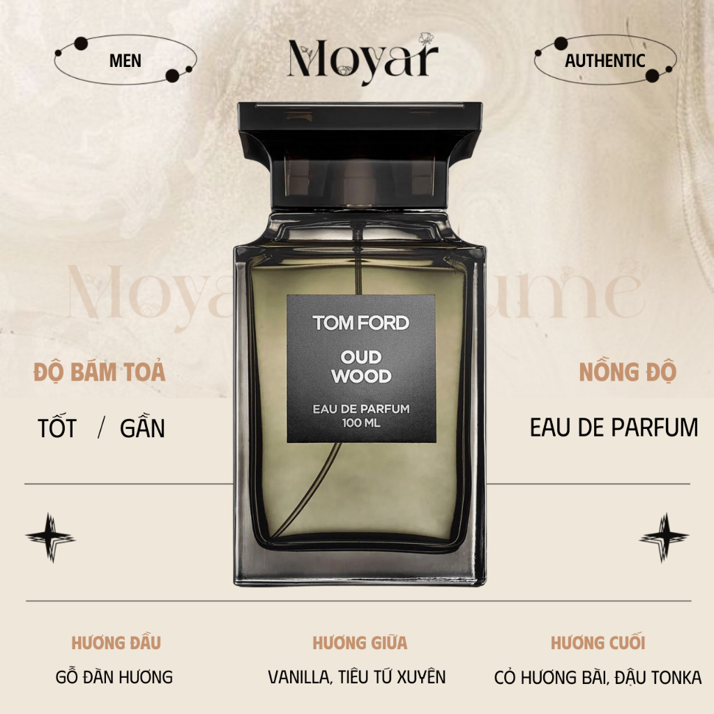 10ml Oud Wood - Tom Ford - | Nước hoa nam