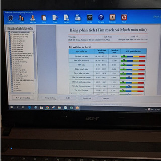 Máy phân tích lượng tử đo sức khỏe 36 chỉ số.