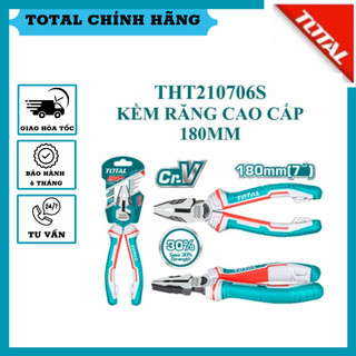 Kềm răng cao cấp 7inch 180mm total tht210706s hàng chính hãng