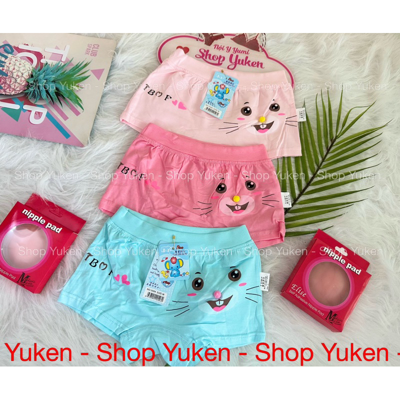 Quần chíp cho bé gái chất cotton siêu mát hình. Quần Lót Cotton Cho Bé Gái