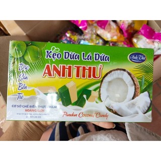 Kẹo dừa lá dứa đặc sản bến tre 1hộp 48viên