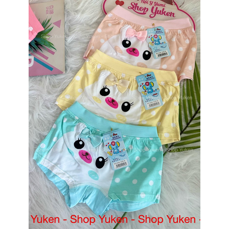 Quần chíp cho bé gái chất cotton siêu mát hình. Quần Lót Cotton Cho Bé Gái