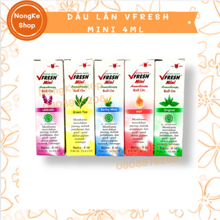 Dầu gió lăn Vfresh mini 4ml