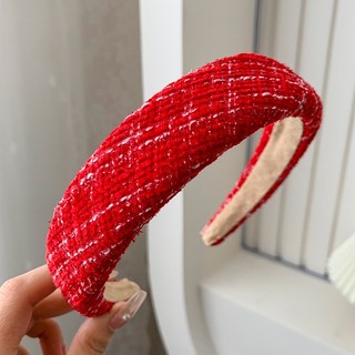 Cài Tóc Bờm Tóc Tone Đỏ Đón Noel Tết Cực Xinh
