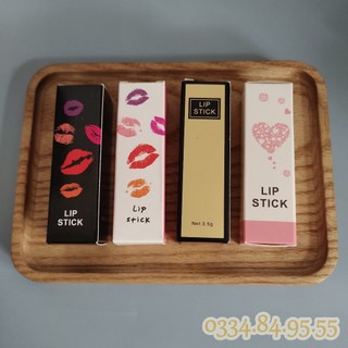 10 Hộp giấy đựng son sáp , son kem - hộp đựng vỏ son - Dụng cụ làm son handmade.