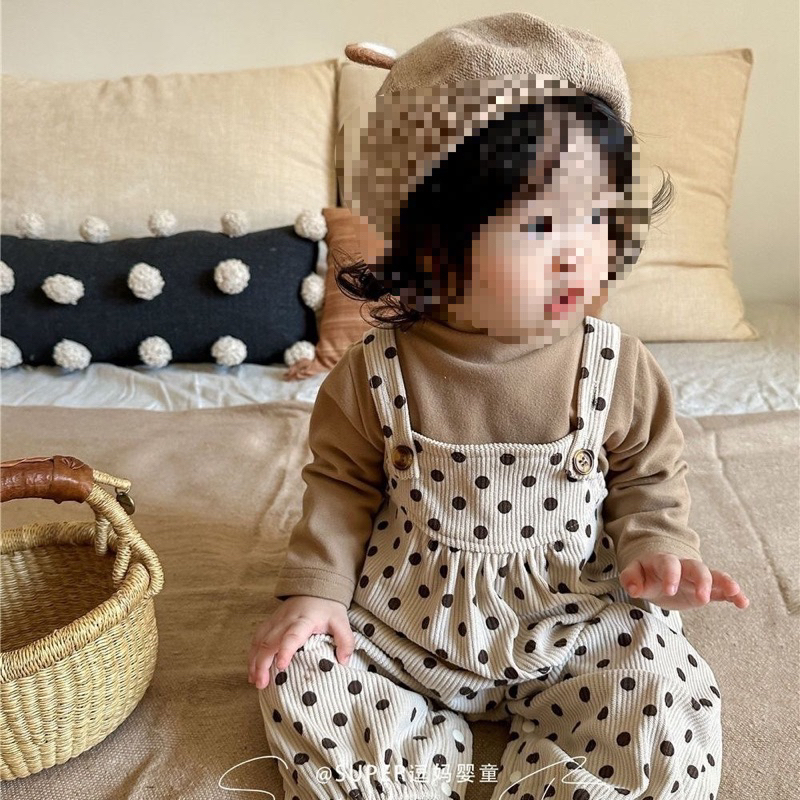 NHUNG TĂM BI Set yếm kèm áo cho bé mã 6379