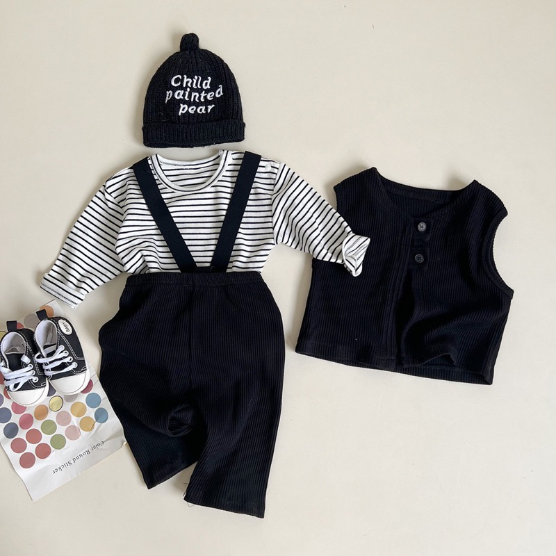 KẺ DÀI Đen Set 3 chi tiết mã 5569