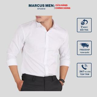 Áo sơ mi lụa hàn cao cấp Marcus Men