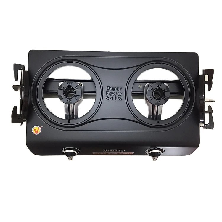 Bếp gas đôi Namilux DS2163APF Mặt men ✅ Lửa Xanh, Công Suất Mạnh, Hàng Chính Hãng