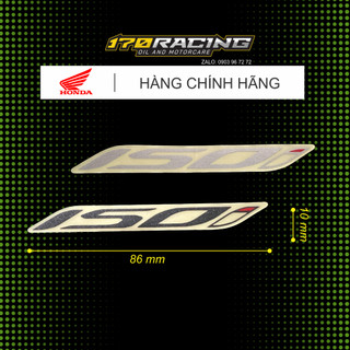 Tem chữ 150i honda sh 2020-2022 - hàng chính hãng