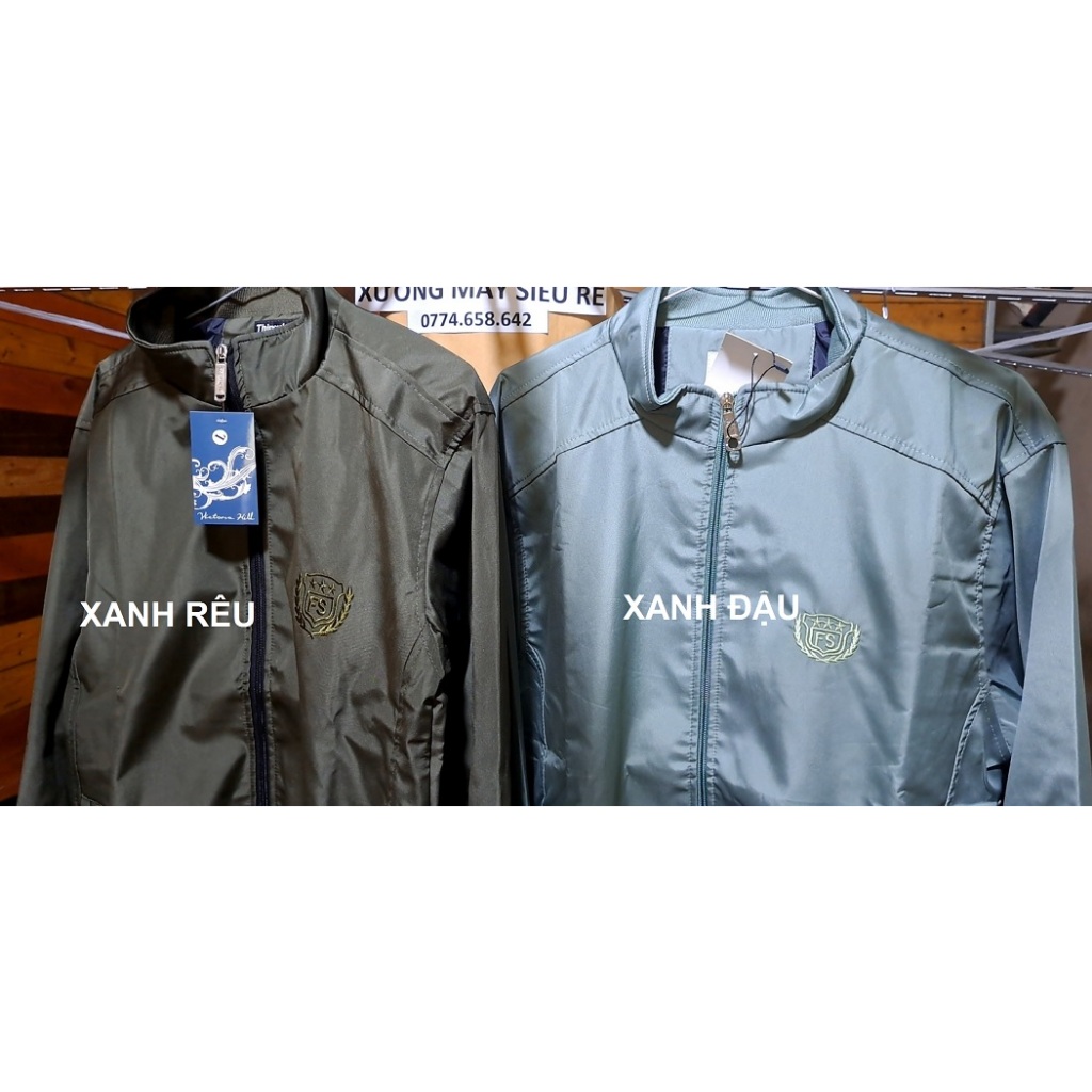 ÁO KHOÁC NAM ÁO KHOÁT NAM DÙ 2 LỚP BOMBER CAO CẤP CHỐNG NẮNG NHIỀU MÀU FULL SIZE - A1081
