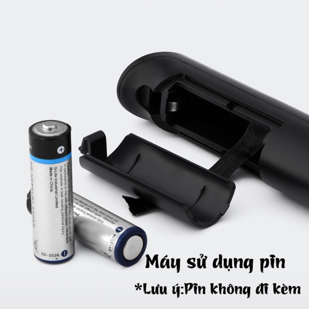 Máy đánh trứng cầm tay sử dụng pin, Máy tạo bọt cà phê cầm tay mini - Nhựa ABS, inox 304 cao cấp